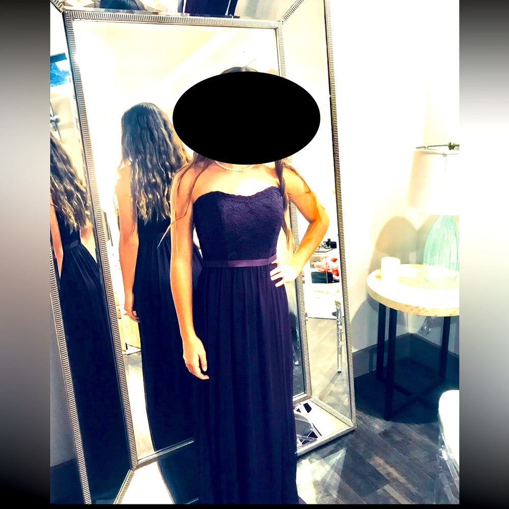 David’s Bridal bridesmaid dress